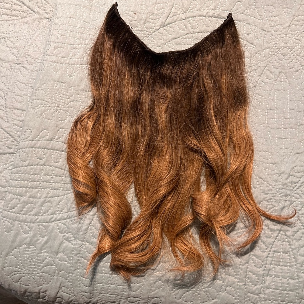 Halo Hair Extensions - Human Hair 16 Inches!!.